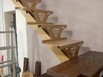 Лестница на металлокаркасе Кассандра