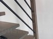 Лестница на металлокаркасе Римини